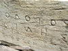 Picture of marble inscription