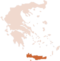 Crete Location map