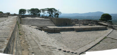 Phaistos Palace: West Courtyard