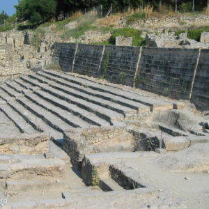 The theater of the Phaistos palace