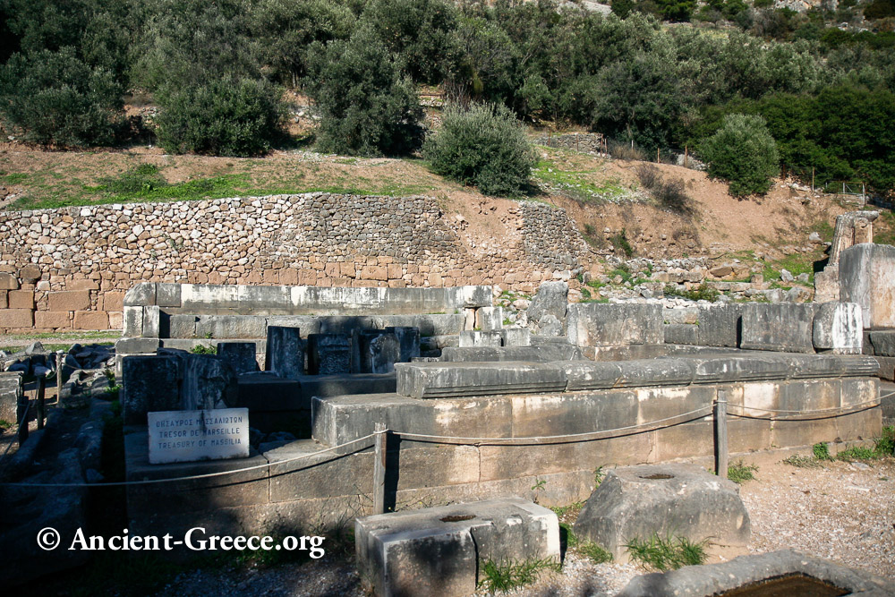 Treasury of Massalia ruins at Delhi