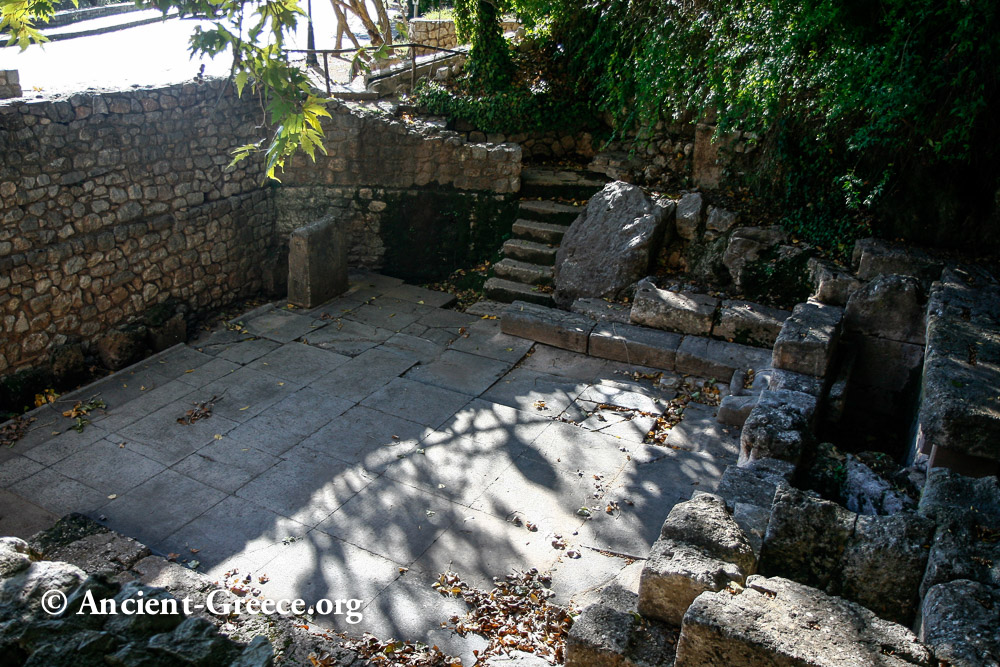Castalian Spring at Delphi