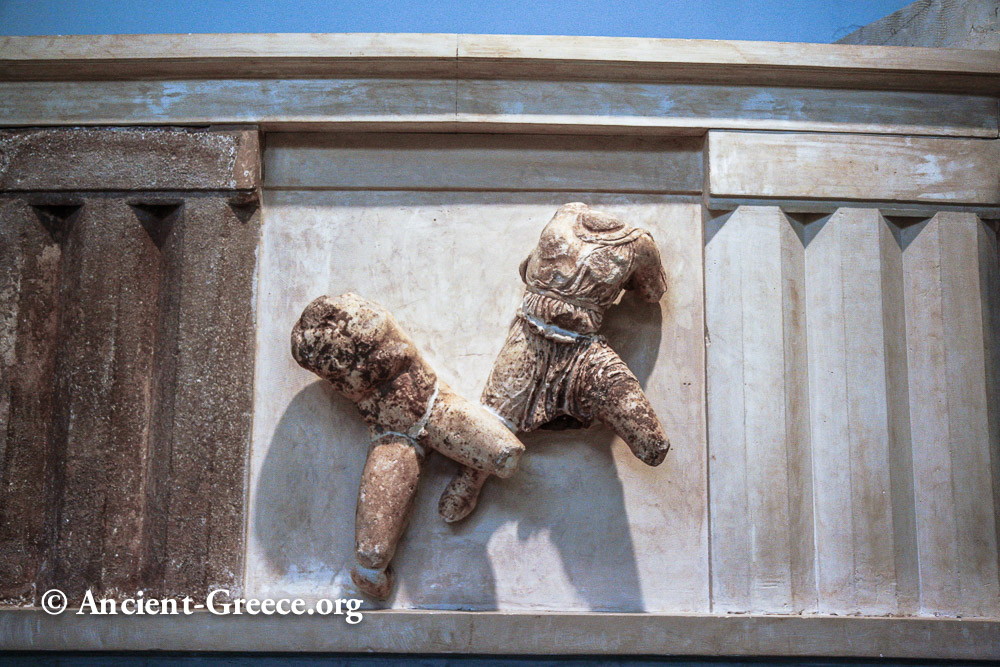 Metope detail from the Tholos.