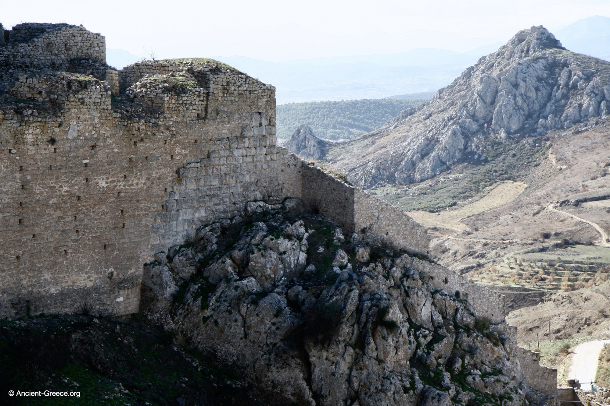 Fortification Wall with Embedded Spolia