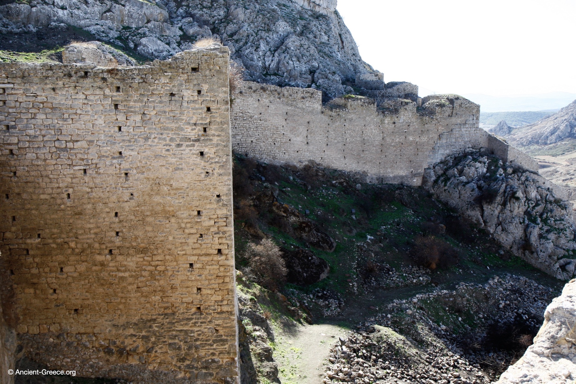Fortification Wall with Embedded Spolia