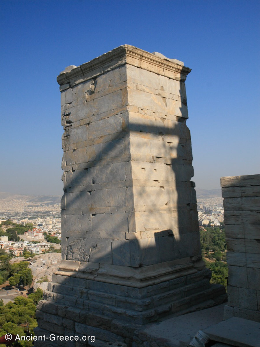 Acropolis - Agrippa Pedestal