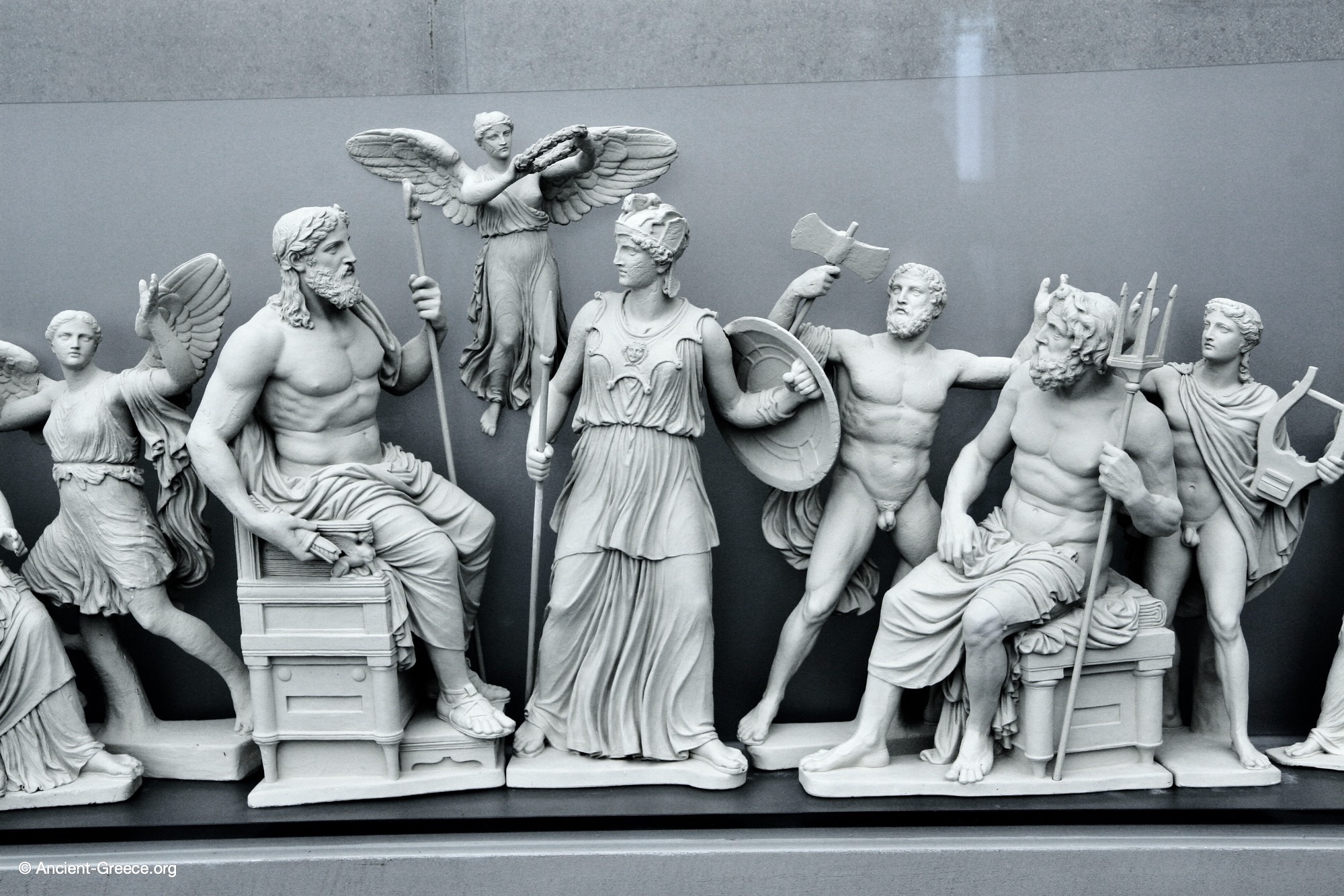 Reconstruction of the Parthenon's East Pediment