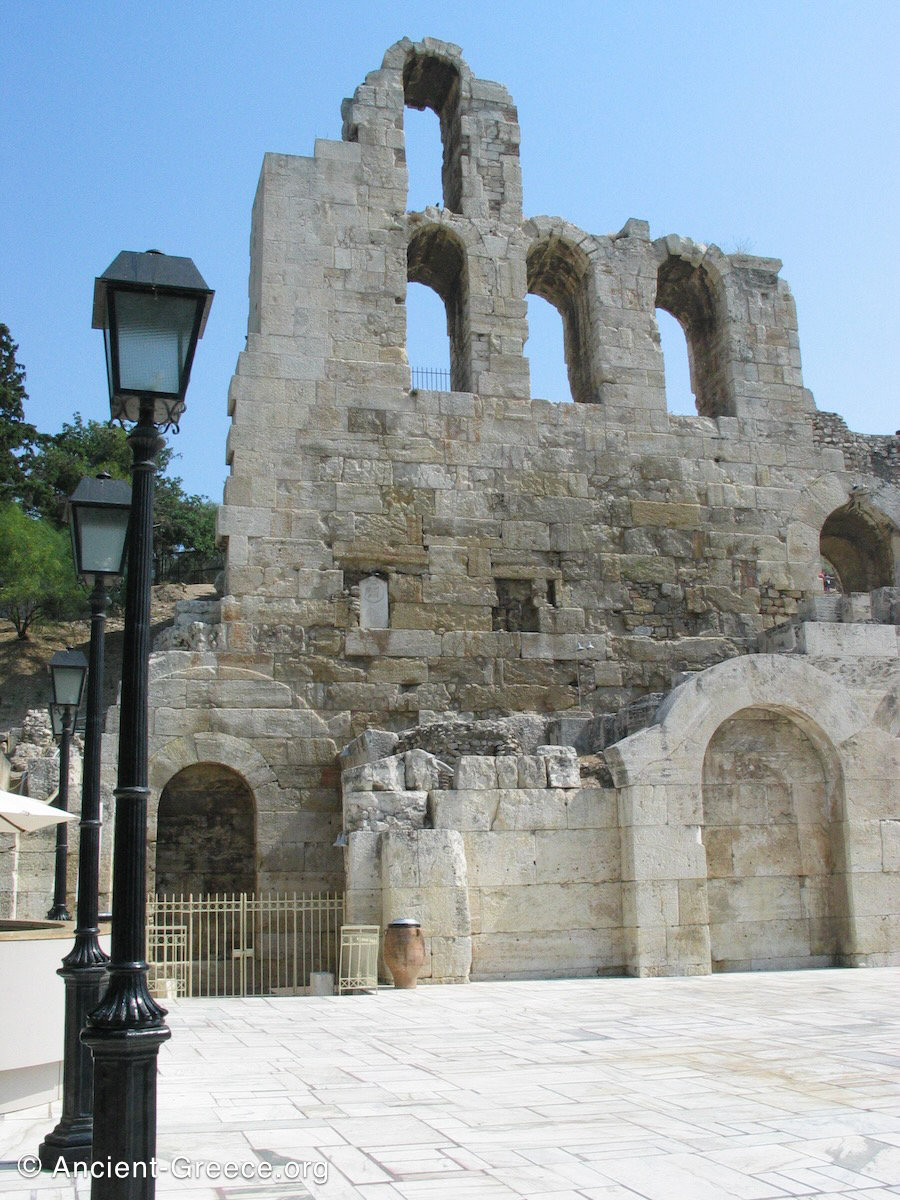 Acropolis: The Odeon of Herodes Atticus