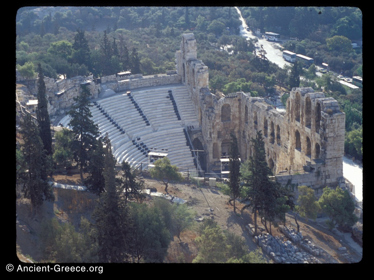 Acropolis: The Odeon of Herodes Atticus