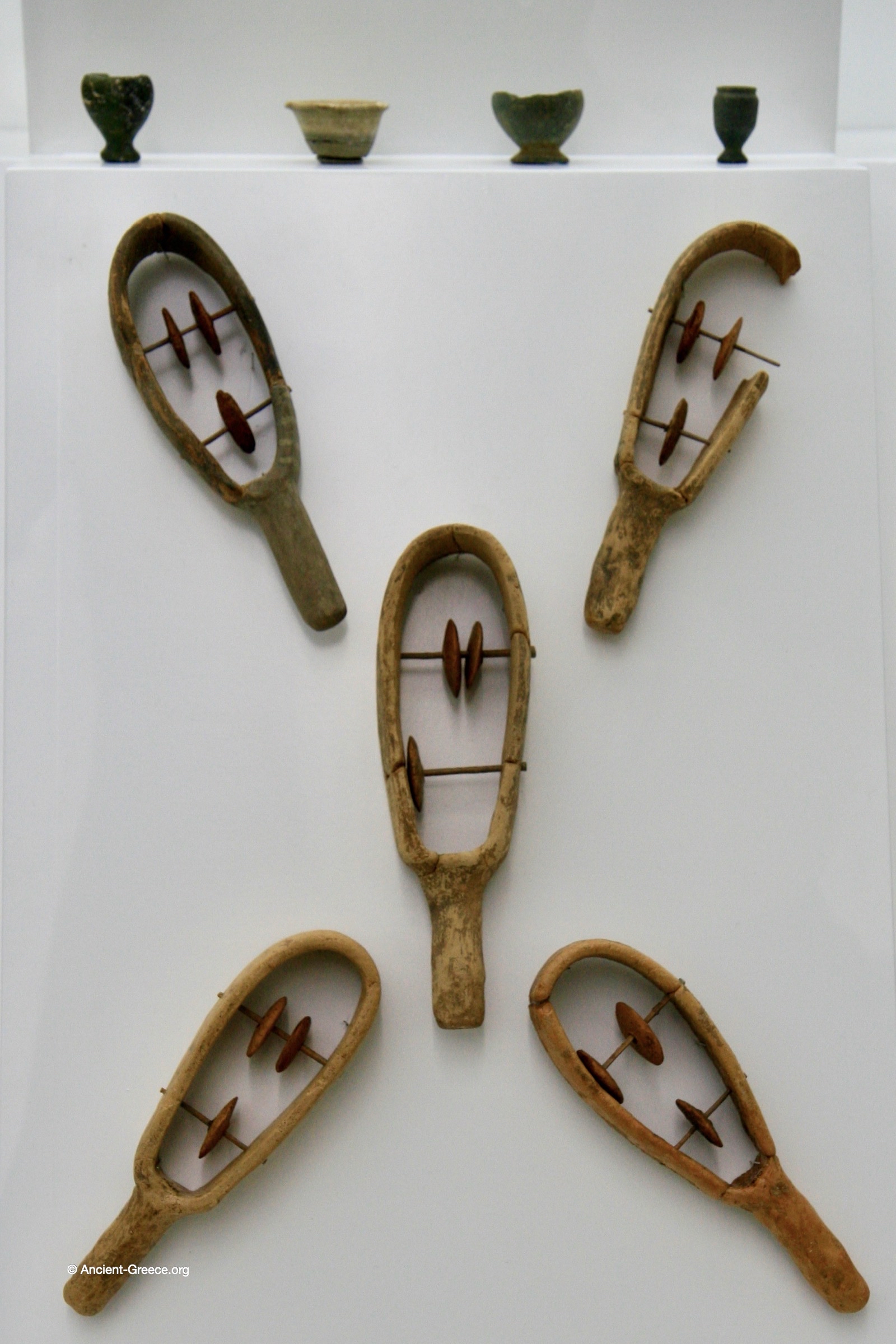 Terracotta Sistra (Musical Instruments) Archanes,