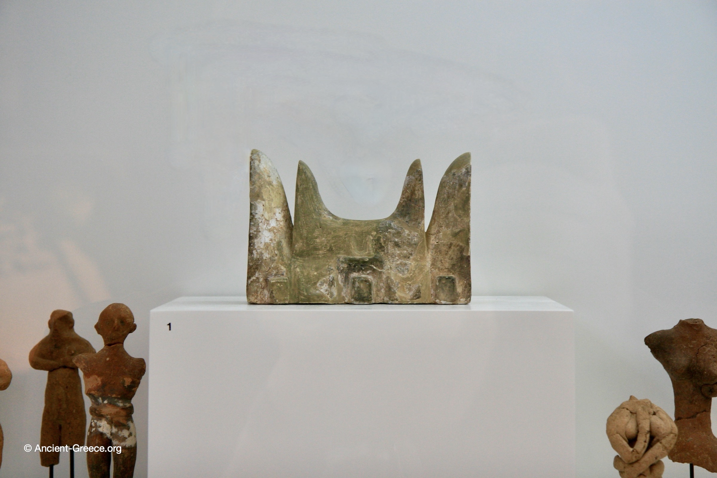 Stone Horns of Consecration Minoan
