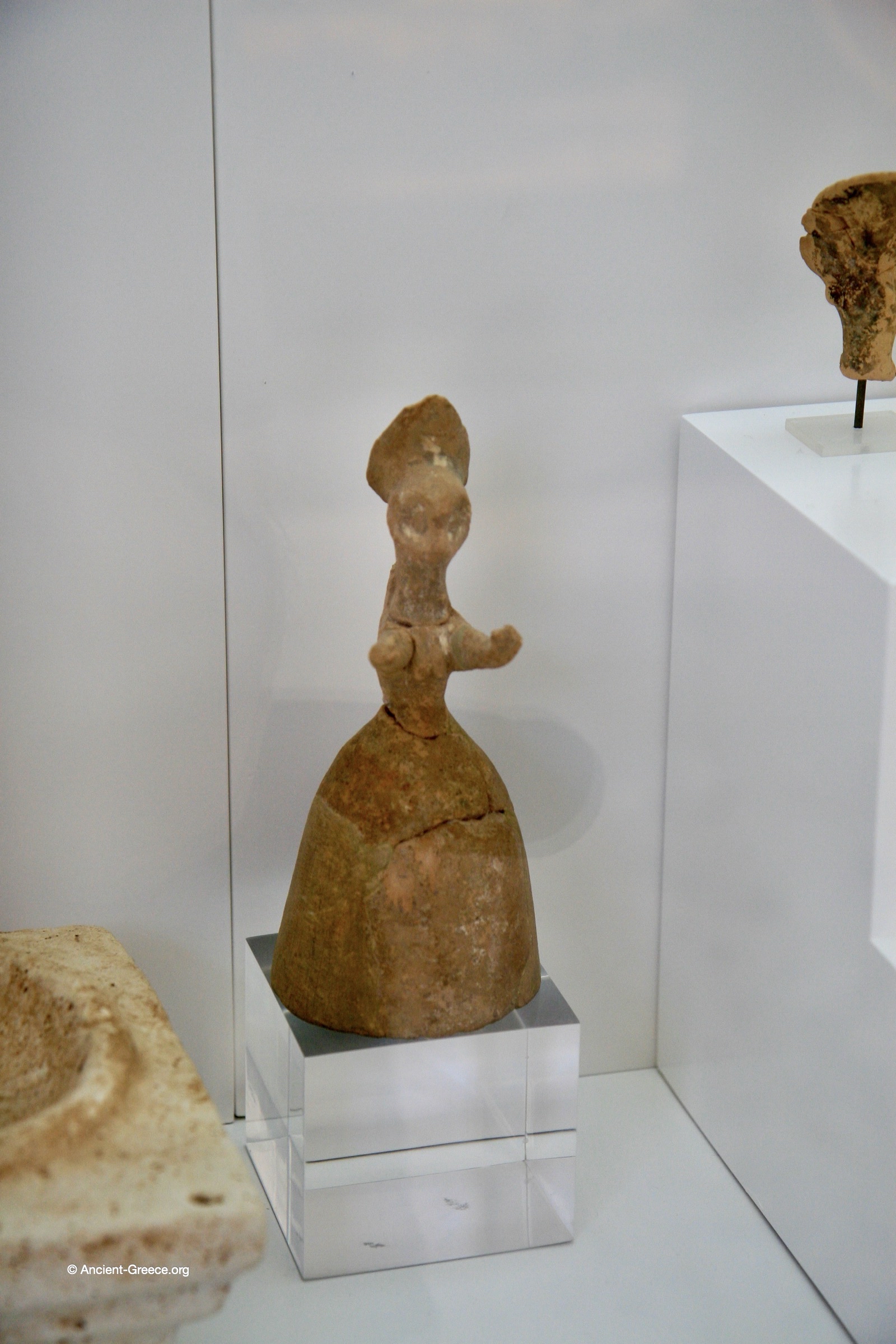 Female Votive with High Headdress