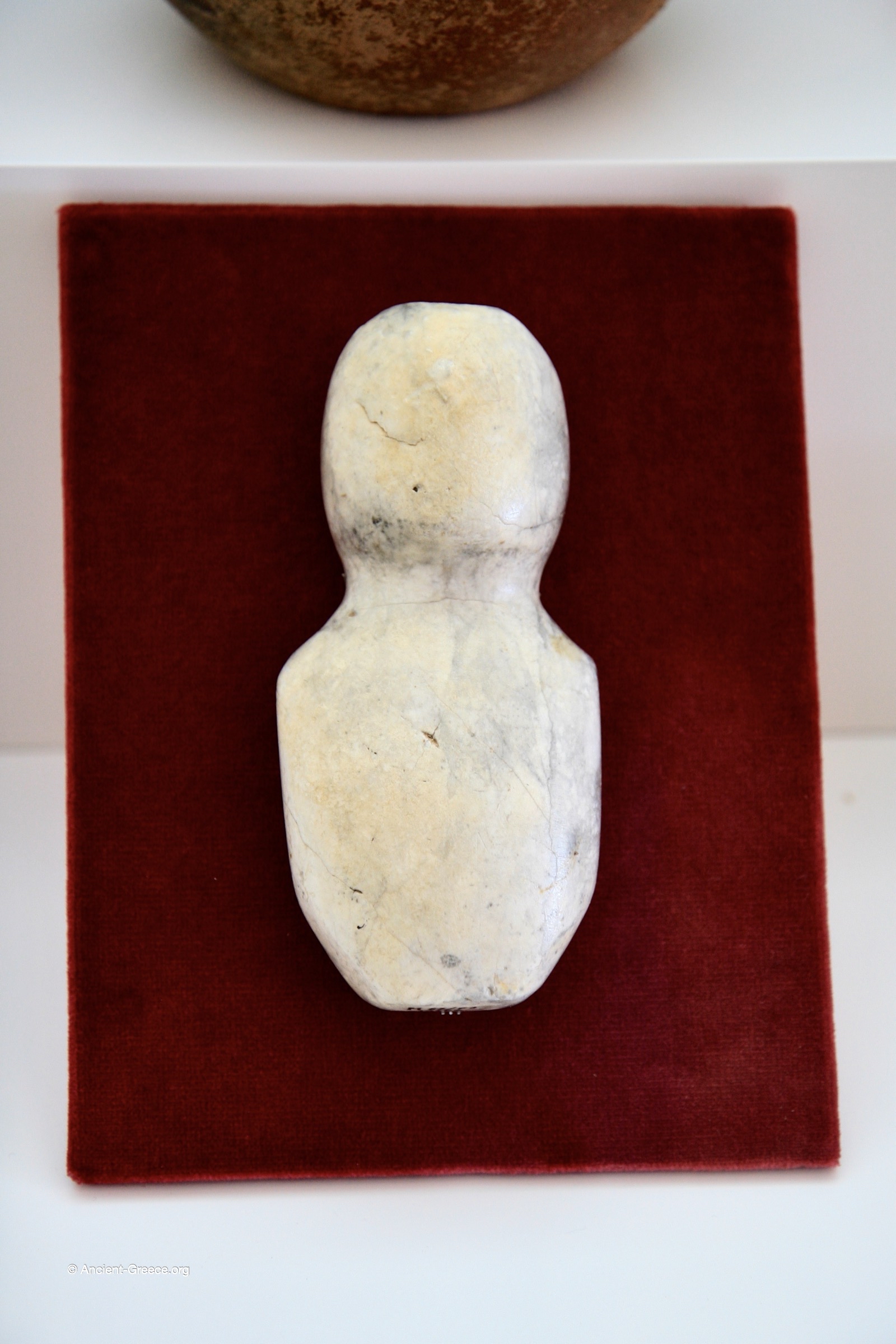 Anthropomorphic Stone Figurine Malia, Quartier