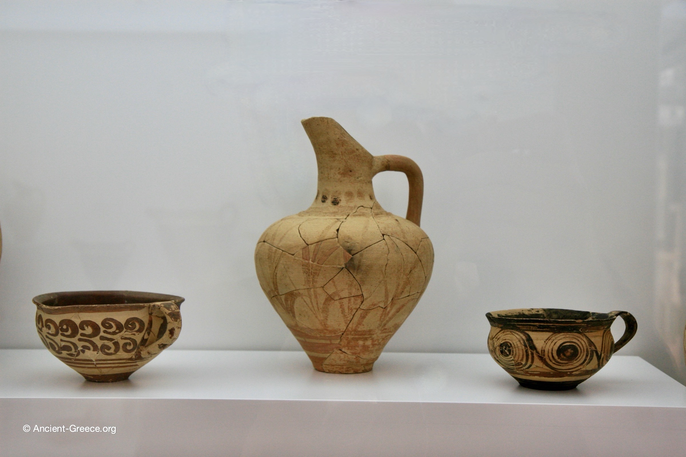 A group of Neopalatial ceramic vessels
