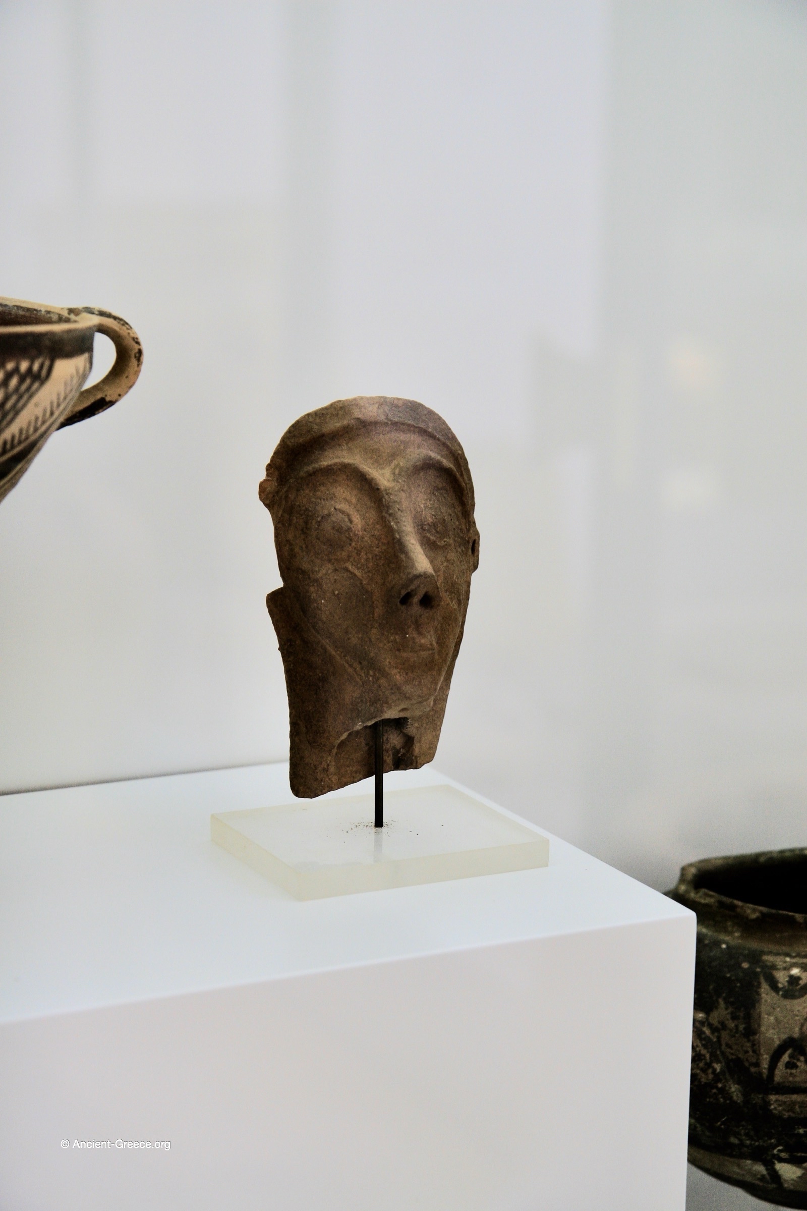 Terracotta Head of a Female