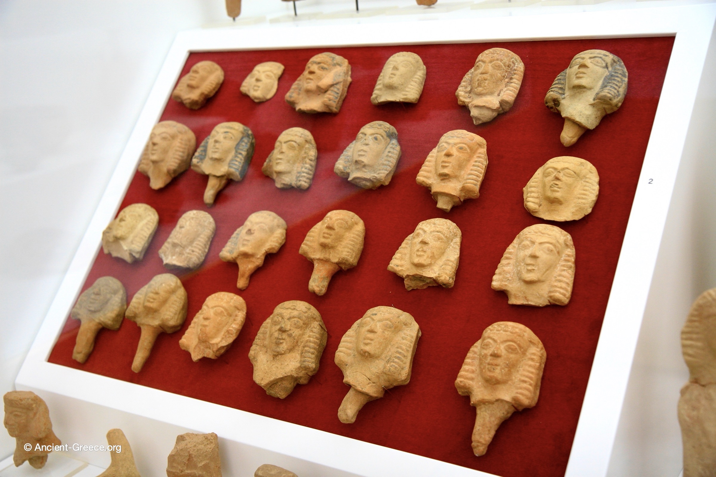 Daedalic Terracotta Heads