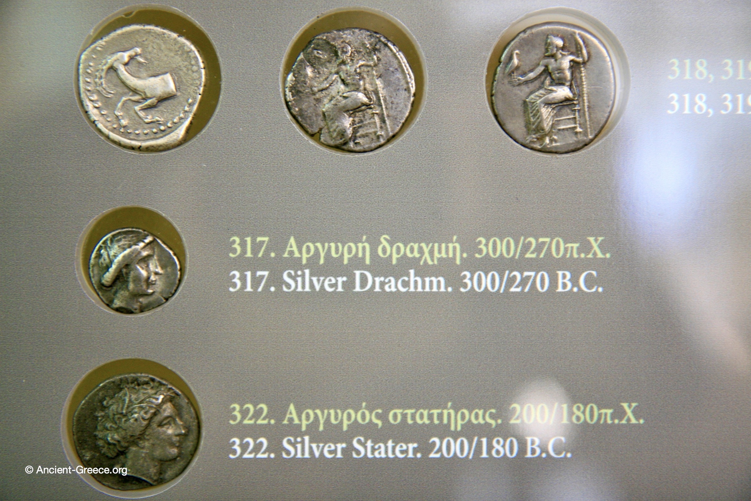 Silver Drachm and Silver Stater