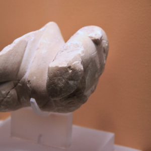 neolithic statuette of a reclining female figure