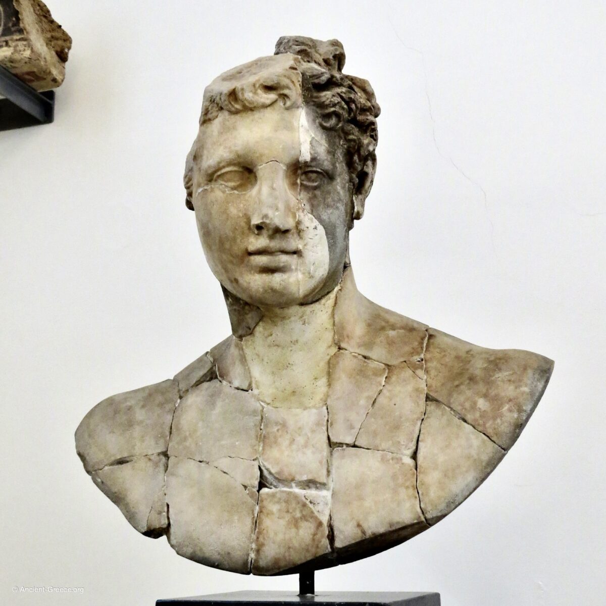Bust of a God or hero