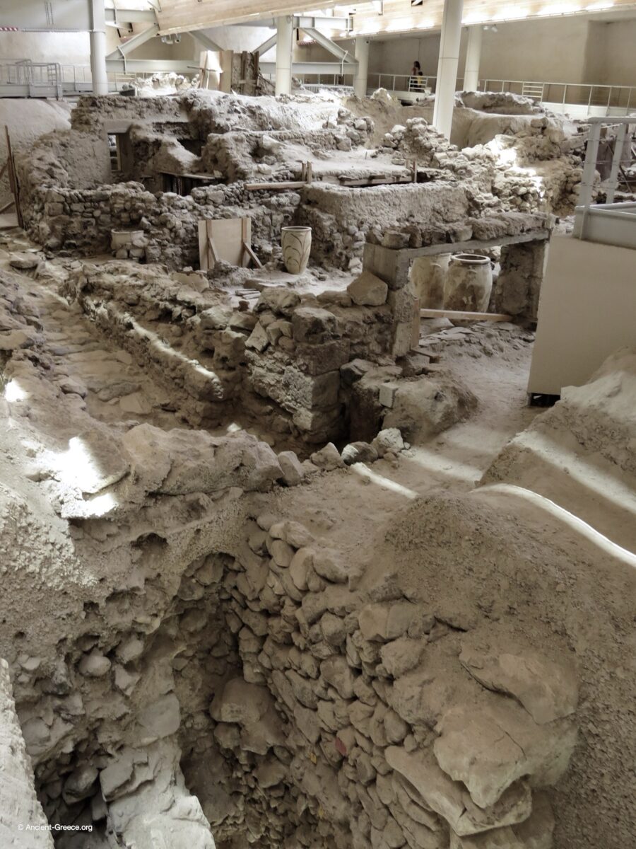 Prehistoric Settlement of Akrotiri Akrotiri