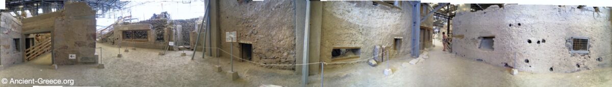 Telchines Street and Triangle Square,