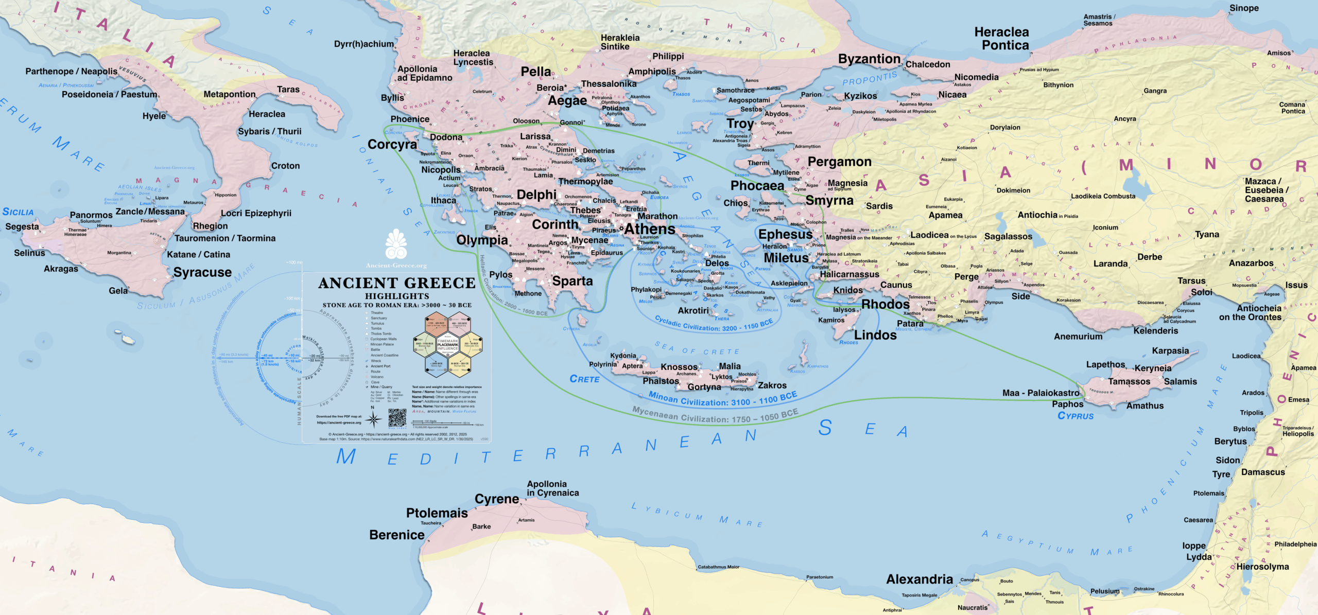 Ancient Greece Maps
