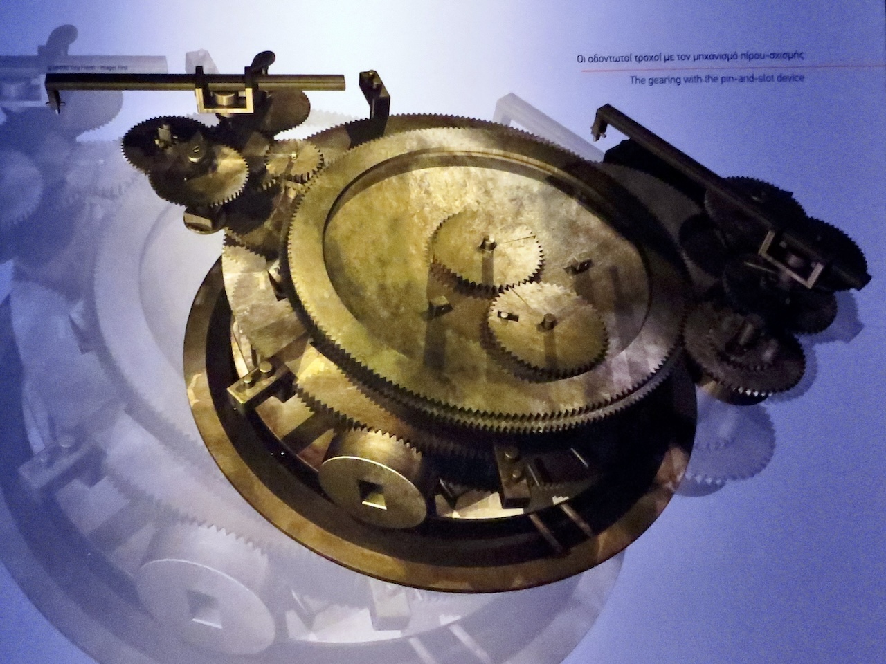 Antikythera Mechanism Gears Rendering Image