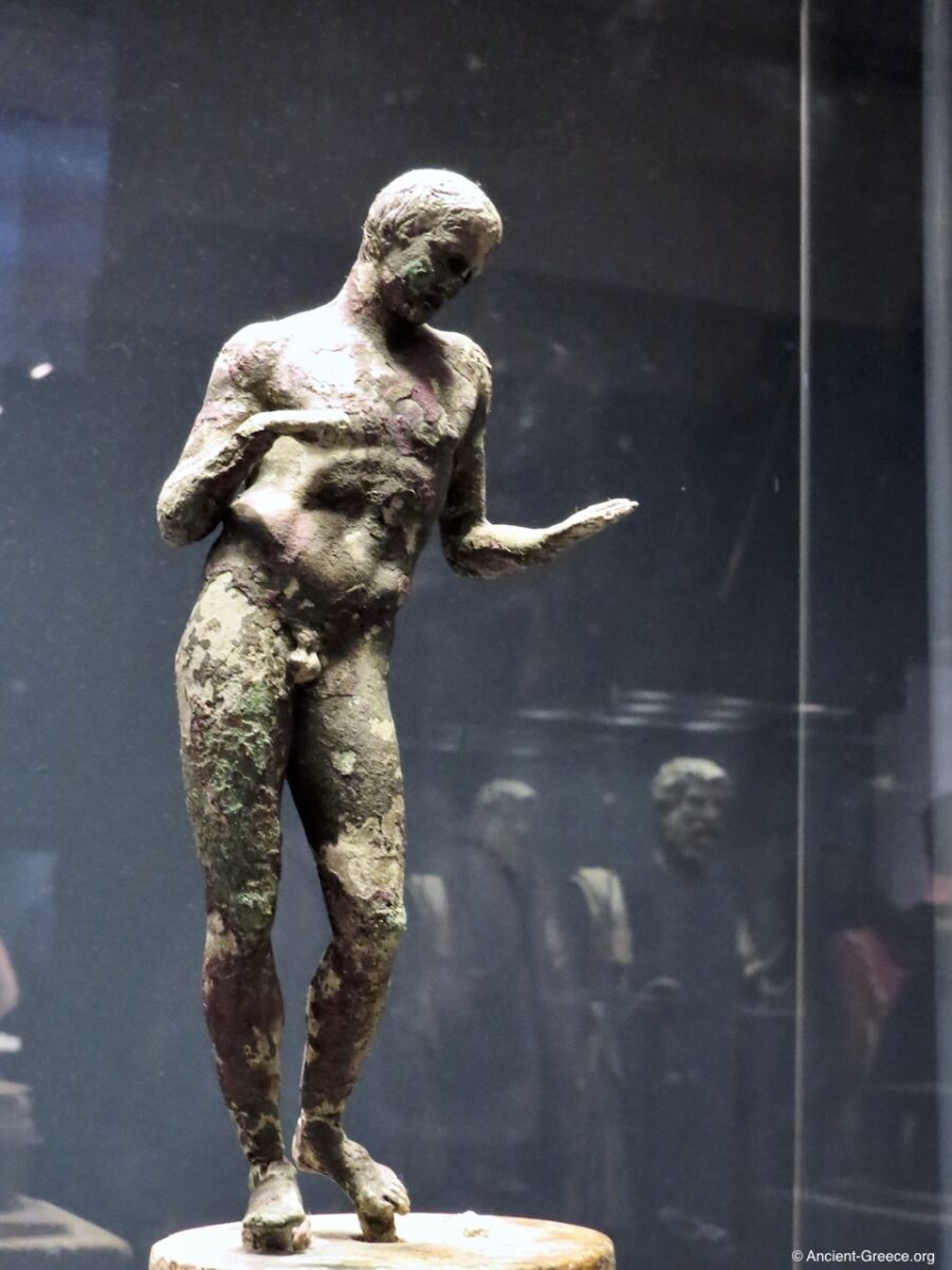 Antikythera Shipwreck - Male Bronze Statuette