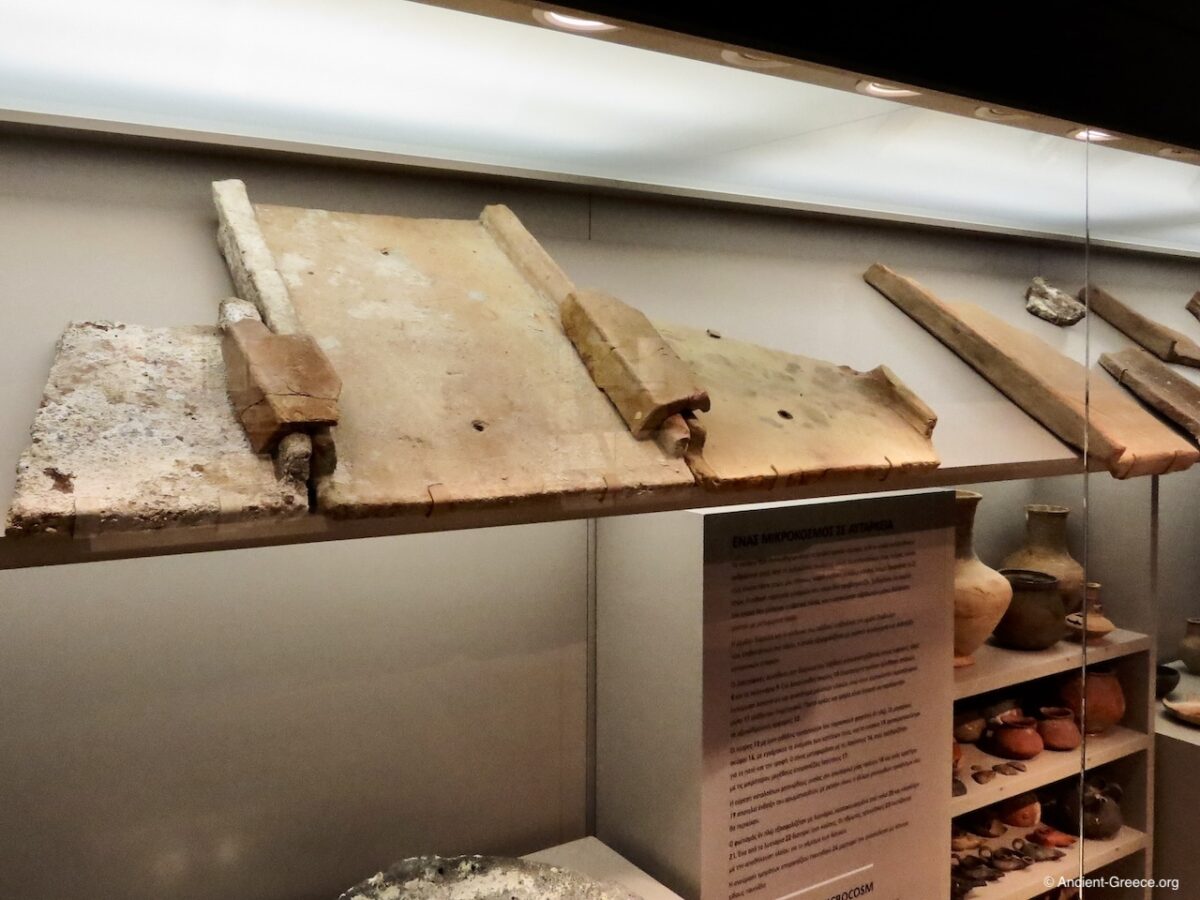 Antikythera Shipwreck - Roof tiles