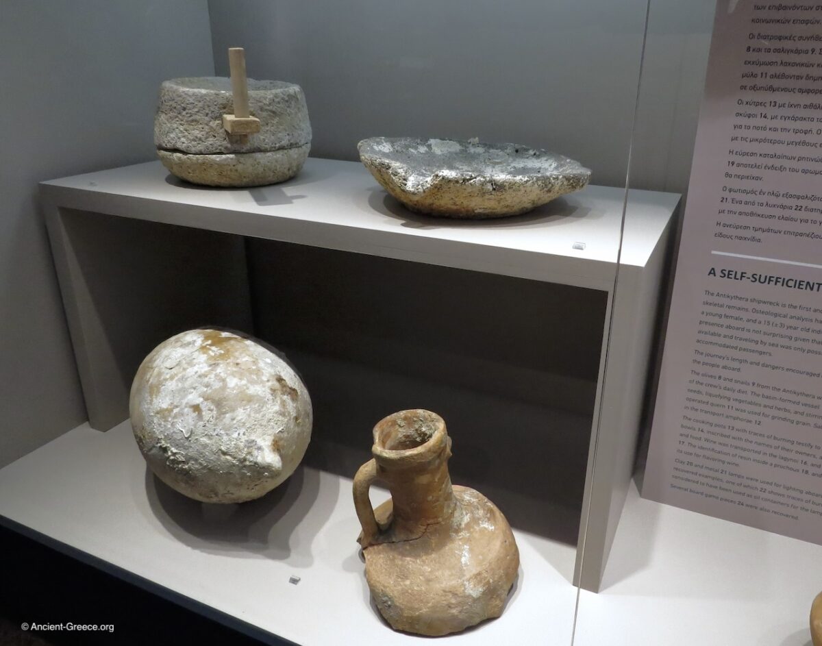 Antikythera Shipwreck - Food preparation ware