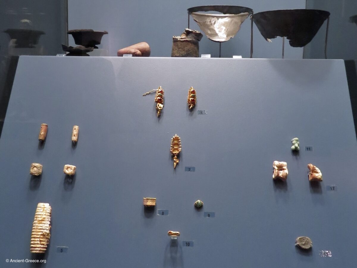 Antikythera Shipwreck - Gold, Jewelry, and Musical Instrument Parts