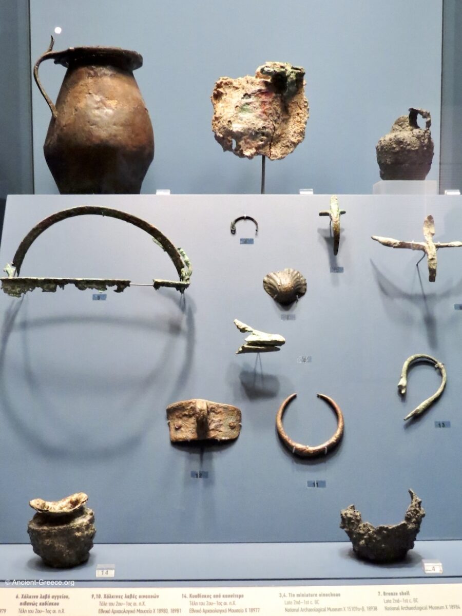 Antikythera Shipwreck - Bronze Objects