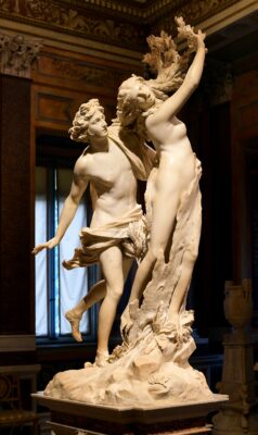 Apollo and Daphne statue by Bernini