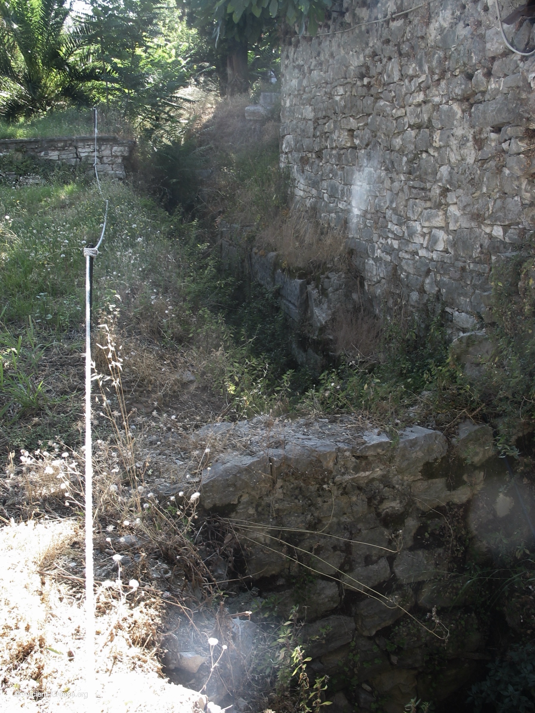 Ancient Foundations Beneath the Paregoretissa