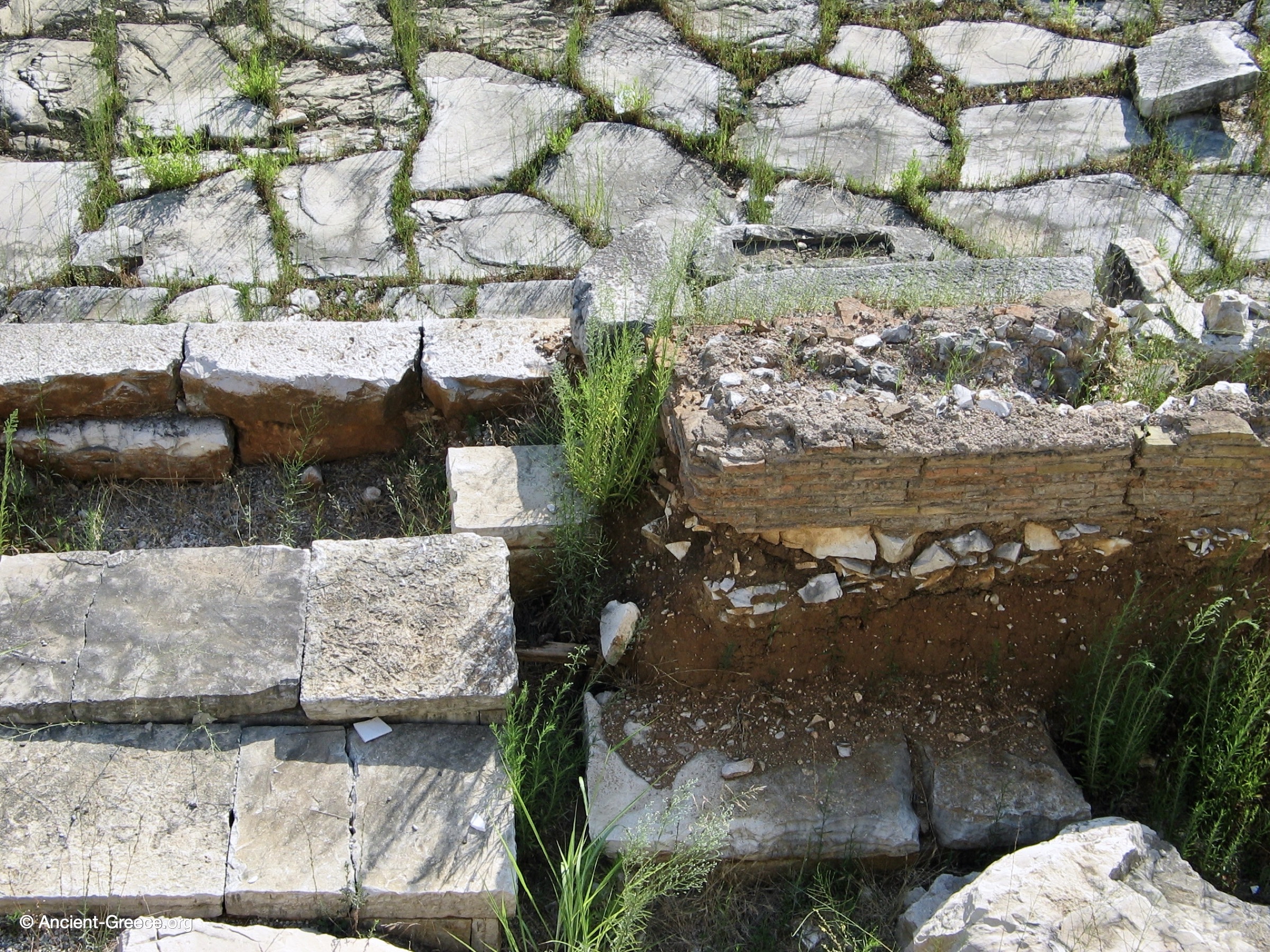 Detail of the Ancient Road
