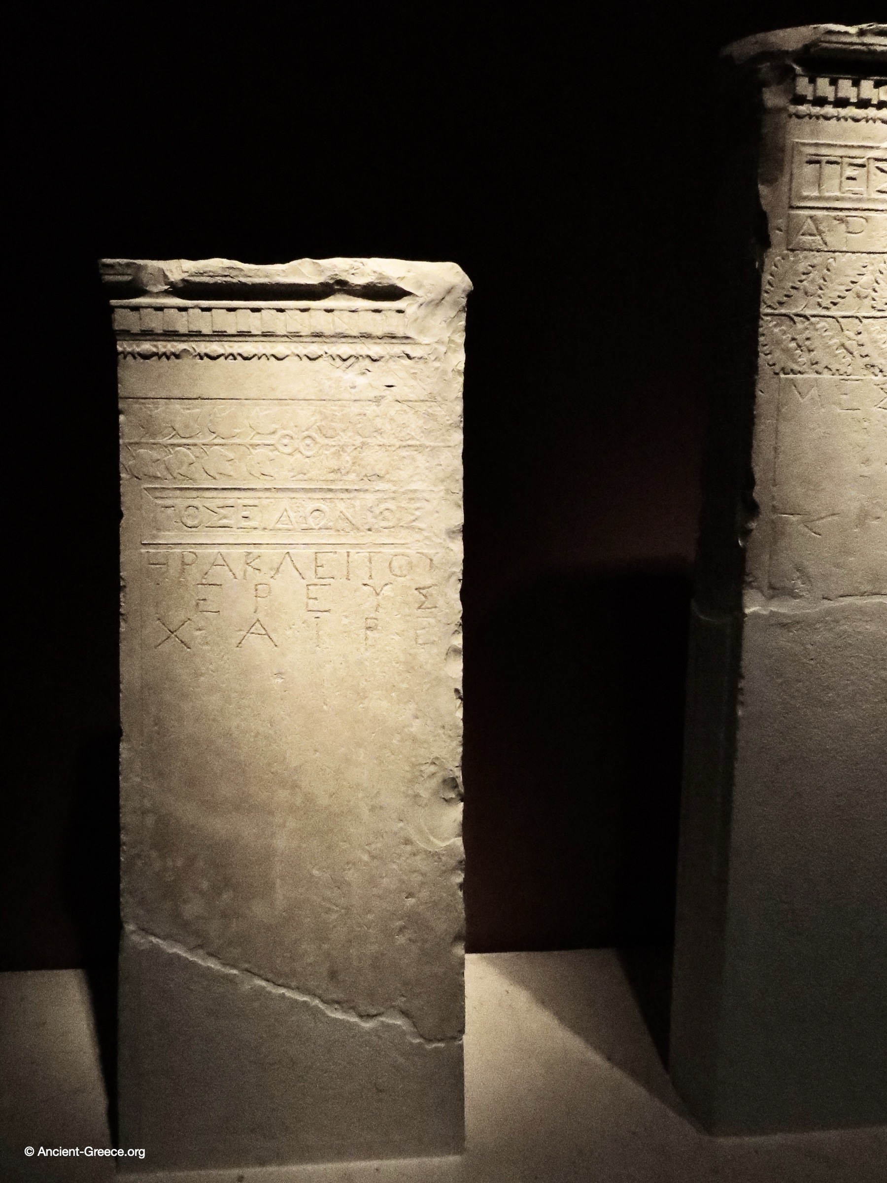 Grave Stele of Posidonios