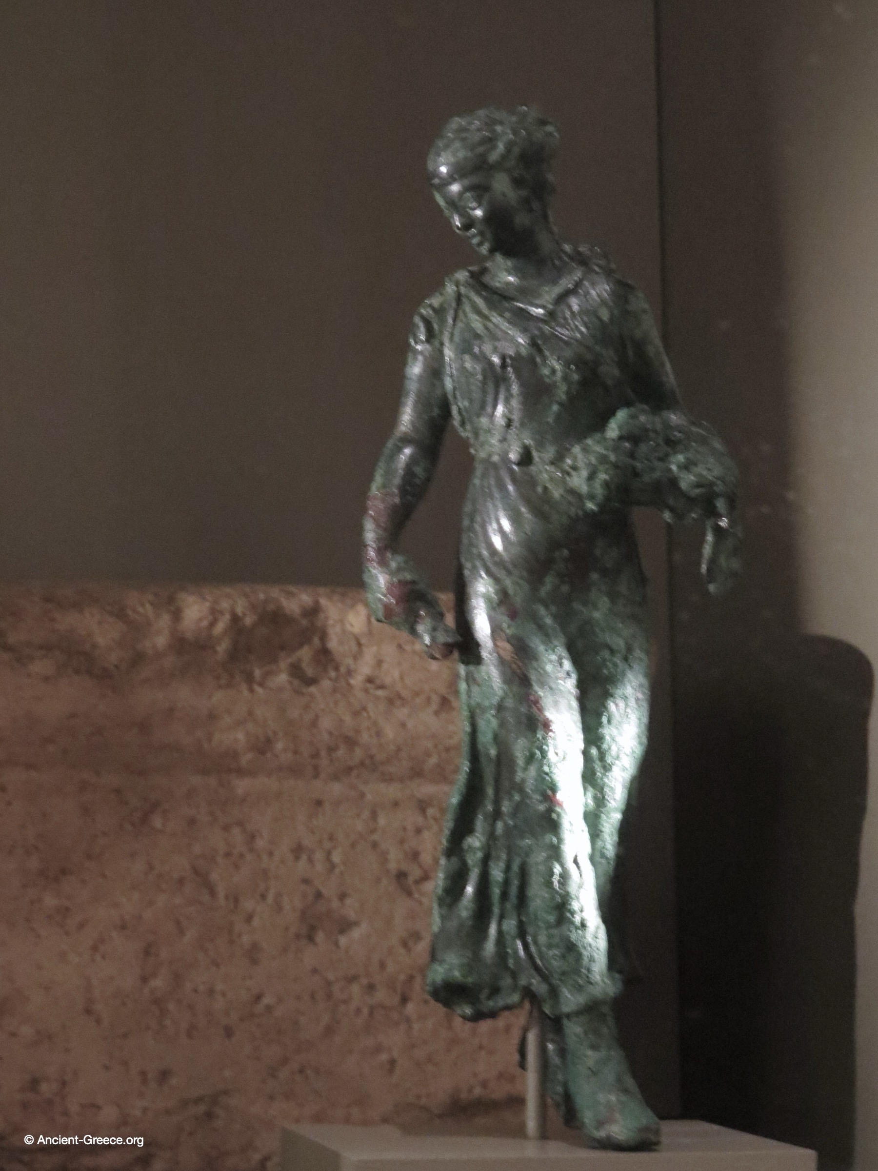 Bronze Statuette of a Young