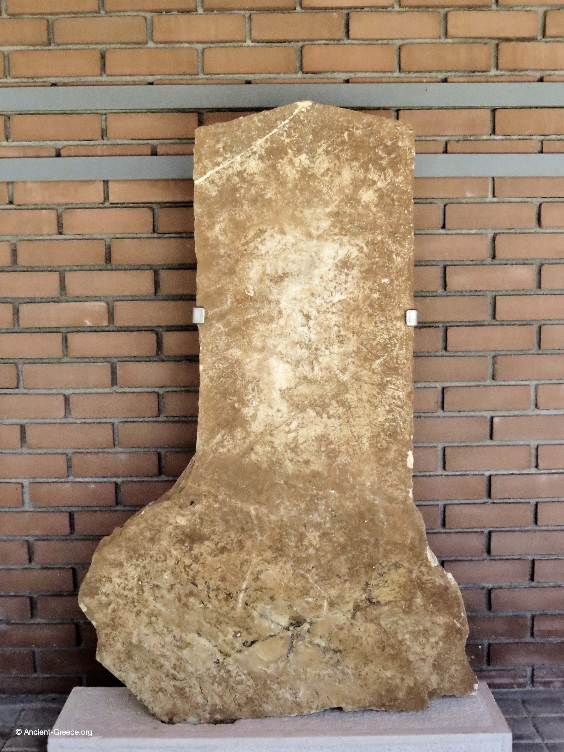 Unfinished Funerary Stele Ambracia 4th–3rd