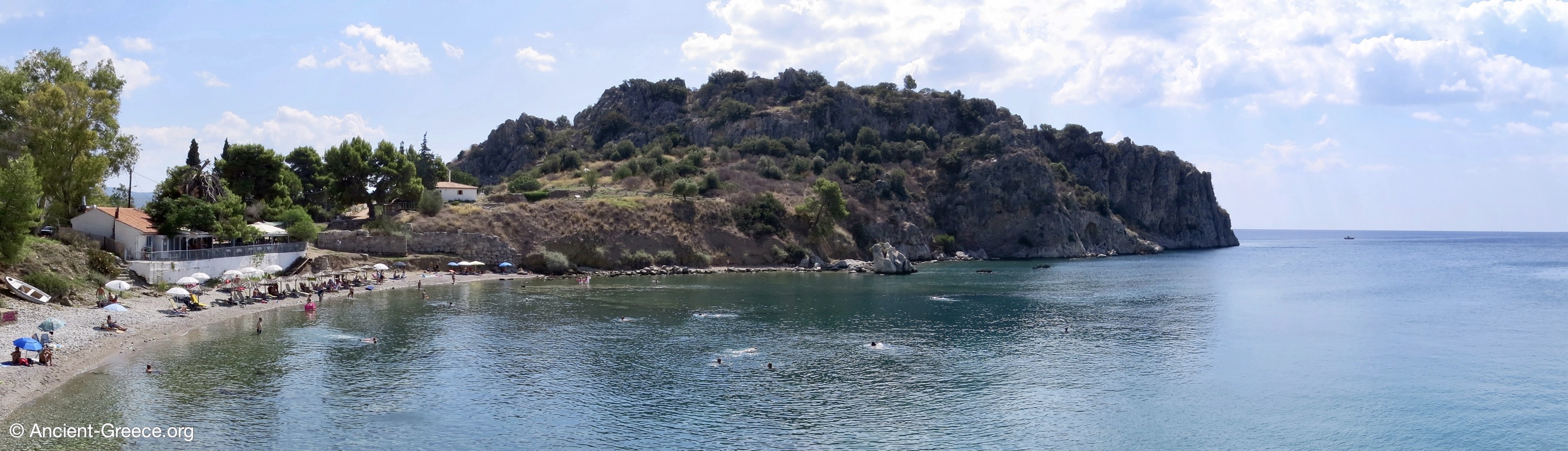 Asine Archaeological Site panoramic photo