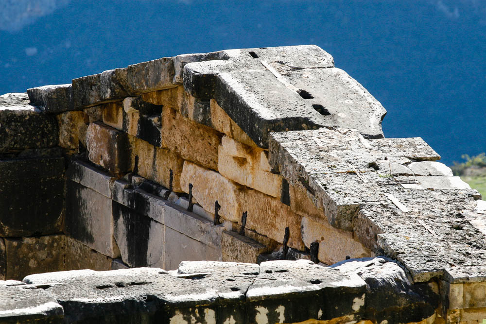 Athenian treasury detail