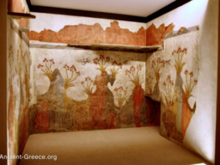 Spring Fresco from Akrotiri