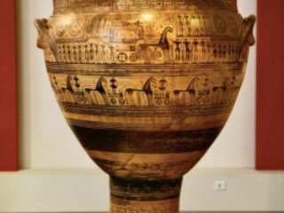 Attic Late Geometric krater
