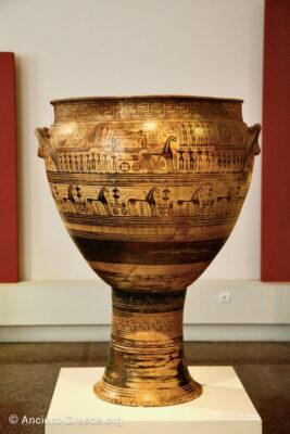 Attic Late Geometric krater