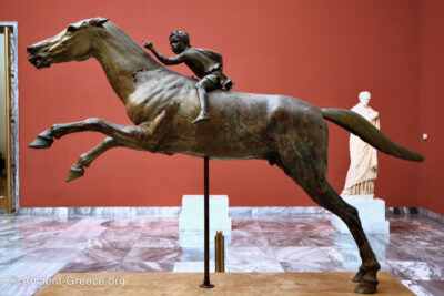 Horse and Young Jockey, known as Artemision Jockey