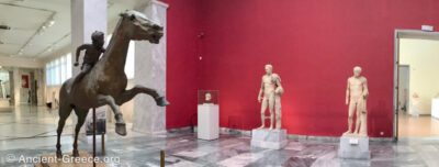 Athens National Archaeological Museum-Interior Panorama