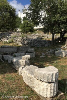 Bassae - Archaeological site view