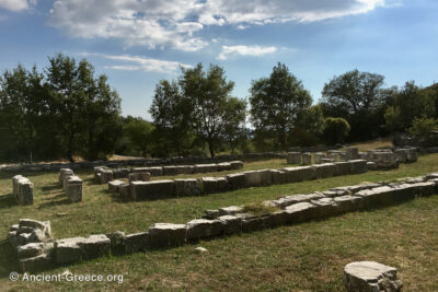 Bassae - Archaeological site view