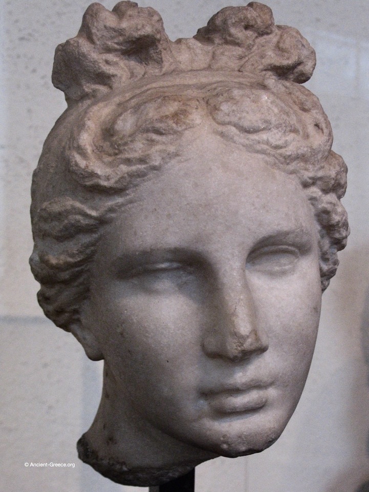 Marble Head of Aphrodite