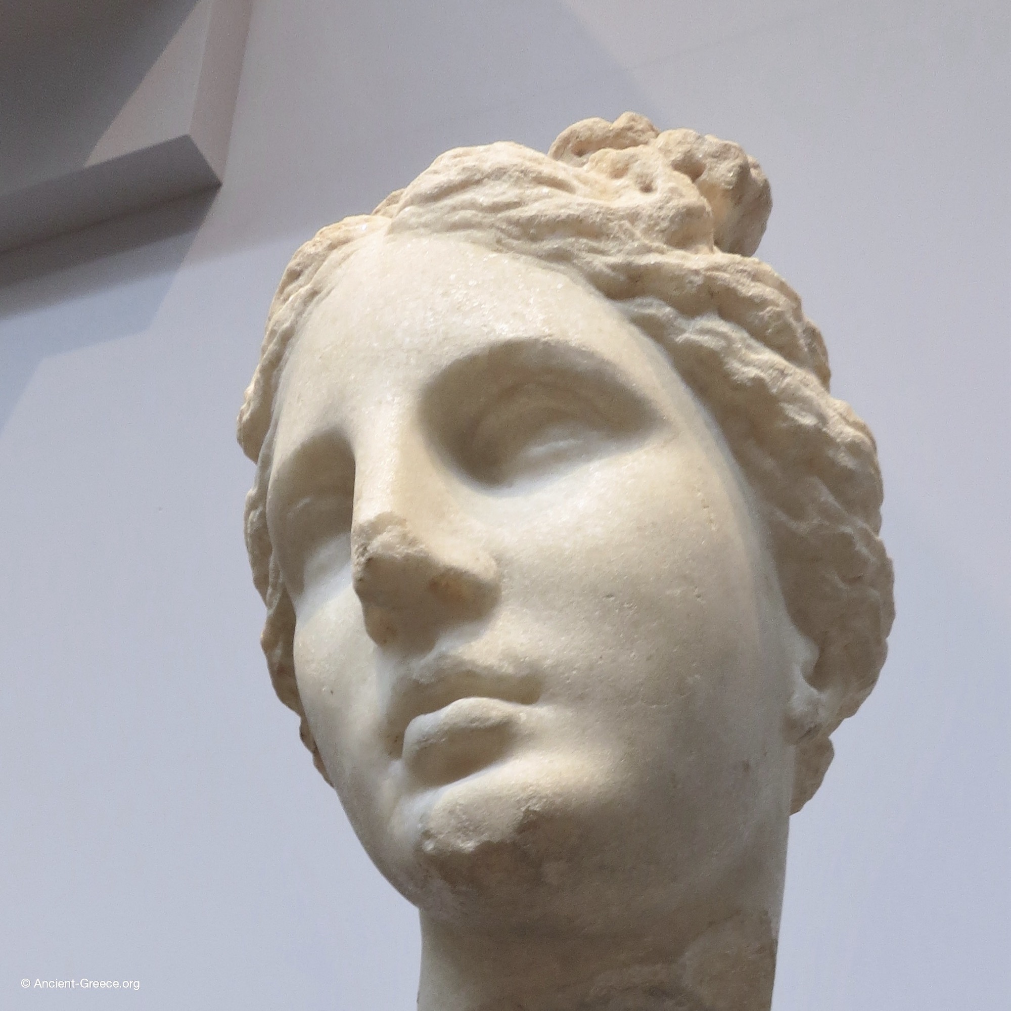 Marble Head of Aphrodite