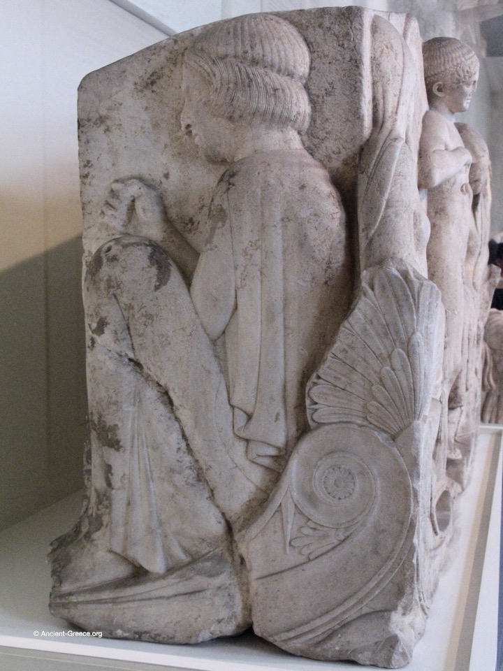 Three-sided relief. Early Classical Period